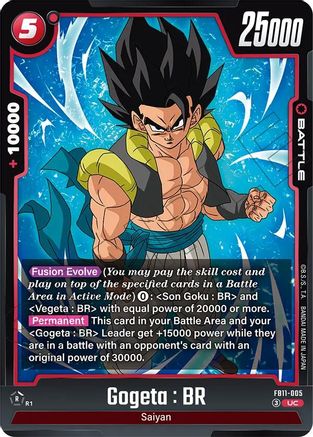 Image of Gogeta : BR (FB11-005) - Brightness of Hope