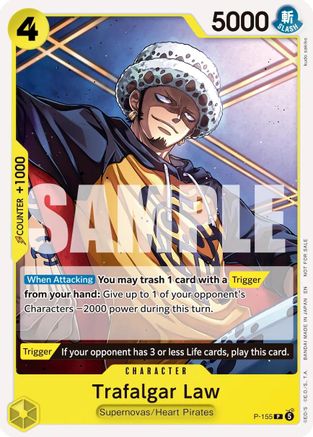 Image of Trafalgar Law (Pirates Party 2026 Vol. 2) (P-155) - One Piece Promotion Cards