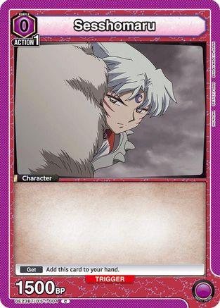 Image of Sesshomaru (004) (Box Topper Foil) (UE23BT/IYS-1-004) - UE23BT Inuyasha Foil