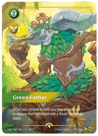 Image of Ivern - Green Father (002/003) - Secret Garden Foil