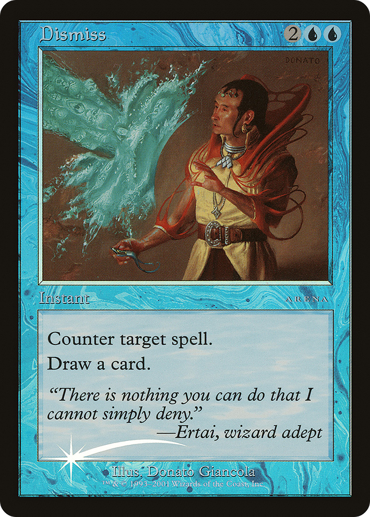 Image of Dismiss (ARENA-) - Arena League 2001 Foil