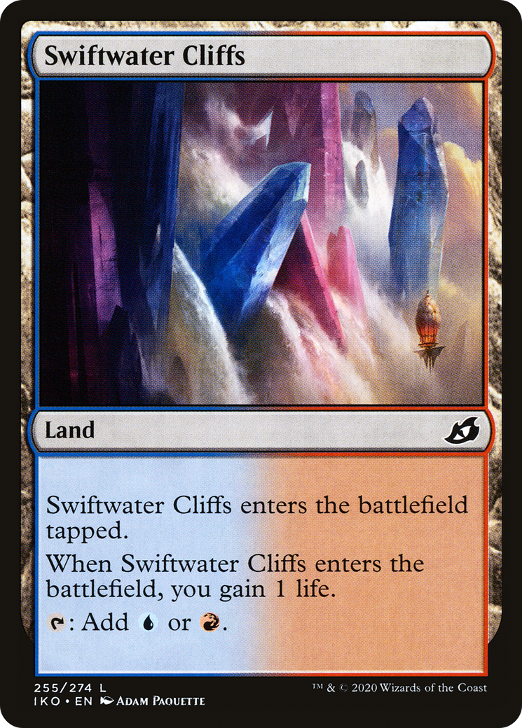 Image of Swiftwater Cliffs (IKO-255) - Ikoria: Lair of Behemoths Foil