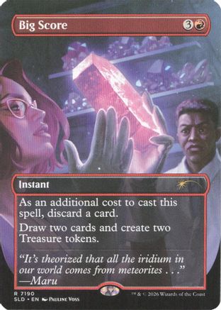 Image of Big Score (7190) (SLD-7190) - Secret Lair Drop Series Foil