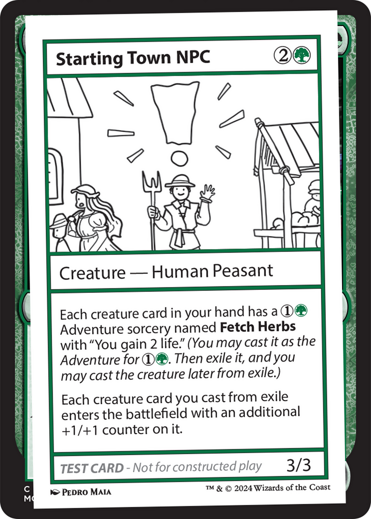 Image of Starting Town NPC (MB2PC-) - Mystery Booster 2