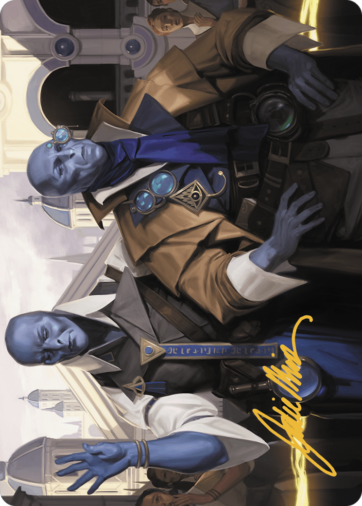 Image of Hotshot Investigators // Hotshot Investigators (AMKM-005) - Murders at Karlov Manor Art Series (Borderless)