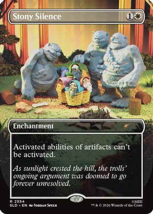 Image of Stony Silence (SLD-2554) - Secret Lair Drop Series