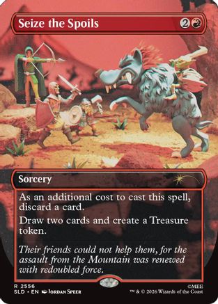 Image of Seize the Spoils (SLD-2556) - Secret Lair Drop Series Foil