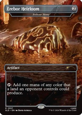 Image of Erebor Heirloom - Fellwar Stone (SLD-2557) - Secret Lair Drop Series Foil