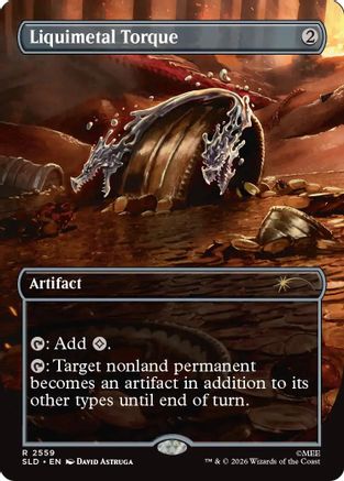 Image of Liquimetal Torque (SLD-2559) - Secret Lair Drop Series Foil