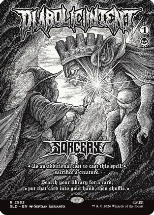 Image of Diabolic Intent (SLD-2563) - Secret Lair Drop Series Foil