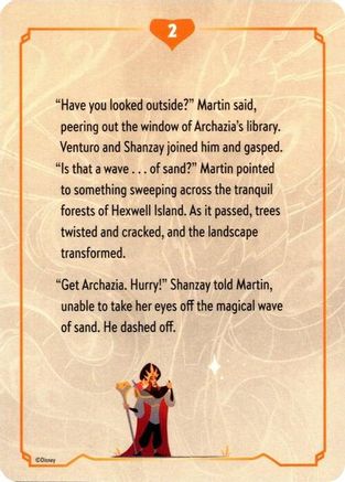 Image of Reign of Jafar Lore Card (2 of 19)  - Reign of Jafar