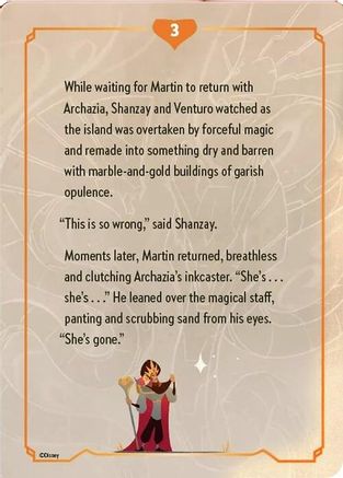 Image of Reign of Jafar Lore Card (3 of 19)  - Reign of Jafar