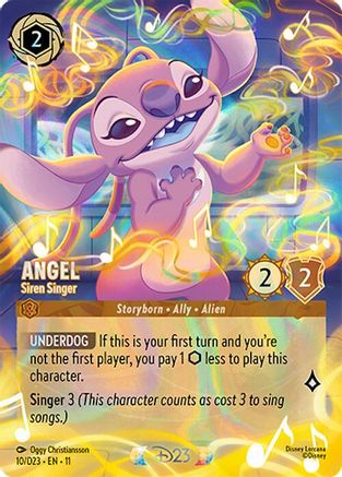 Image of Angel - Siren Singer (10) - D23 Promos Holofoil