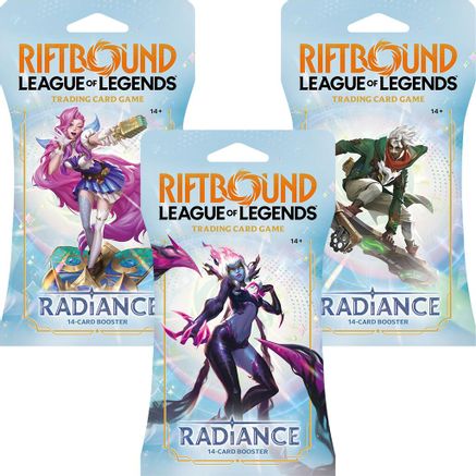 Image of Radiance - Sleeved Booster Pack Art Bundle (Set of 3)