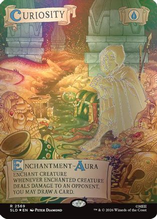 Image of Curiosity (2569) (Out Of Sight Foil) (SLD-2569) - Secret Lair Drop Series Foil