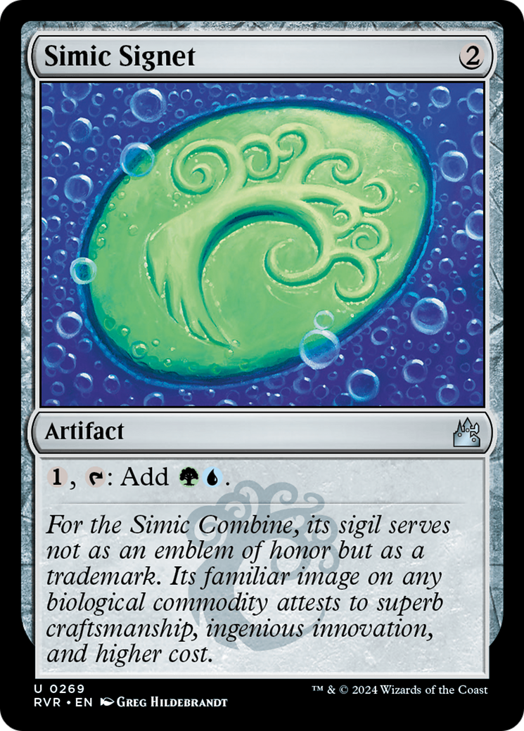 Image of Simic Signet (RVR-269) - Ravnica Remastered