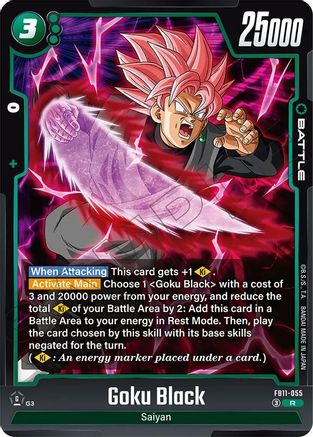 Image of Goku Black - FB11-055 (FB11-055) - Brightness of Hope Holofoil