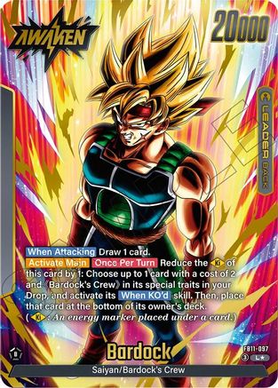 Image of Bardock - FB11-097 (Alternate Art) (FB11-097) - Brightness of Hope Holofoil