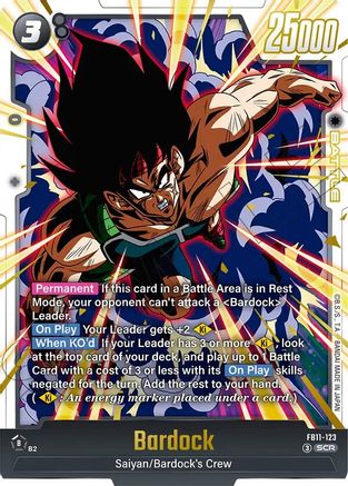 Image of Bardock - FB11-123 (FB11-123) - Brightness of Hope Holofoil