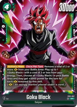 Image of Goku Black - FB11-057 (FB11-057) - Brightness of Hope Holofoil