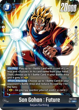 Image of Son Gohan : Future - FB11-033 (FB11-033) - Brightness of Hope Holofoil