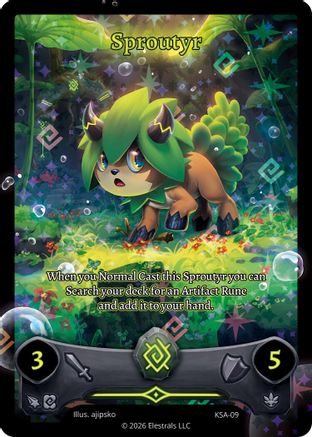 Image of Sproutyr (KSA-09) - Awakened Promos Holo