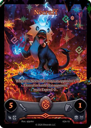 Image of Necruff (KSA-10) - Awakened Promos Holo