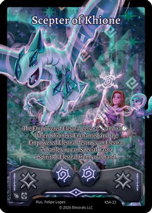 Image of Scepter of Khione (KSA-22) - Awakened Promos Holo