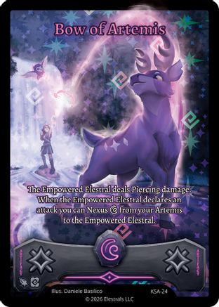 Image of Bow of Artemis (KSA-24) - Awakened Promos Holo