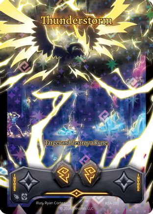 Image of Thunderstorm (KSA-28) - Awakened Promos Holo