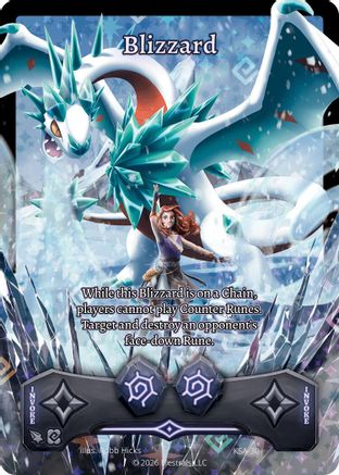 Image of Blizzard (KSA-30) - Awakened Promos Holo