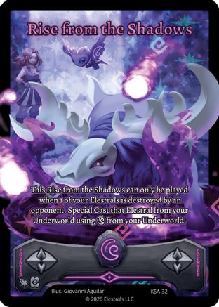 Image of Rise from the Shadows (KSA-32) - Awakened Promos Holo