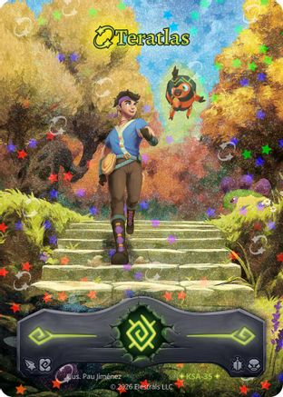 Image of Teratlas (Stellar) (KSA-35) - Awakened Promos Holo
