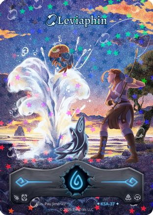 Image of Leviaphin (Stellar) (KSA-37) - Awakened Promos Holo