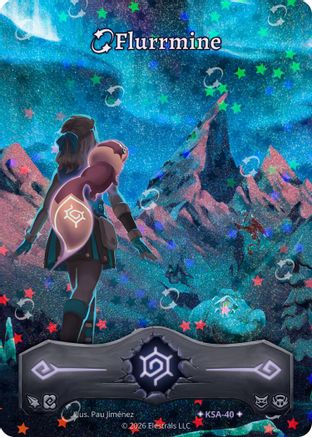 Image of Flurrmine (Stellar) (KSA-40) - Awakened Promos Holo