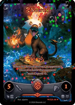 Image of Necruff (Stellar) (KSA-44) - Awakened Promos Holo