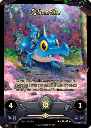 Image of Sundile (Stellar) (KSA-49) - Awakened Promos Holo