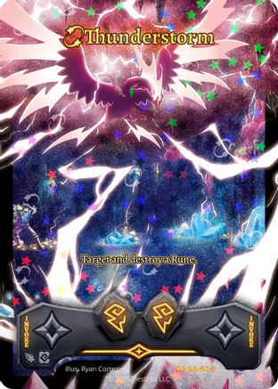 Image of Thunderstorm (Stellar) (KSA-62) - Awakened Promos Holo