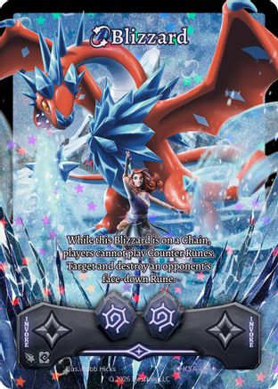 Image of Blizzard (Stellar) (KSA-64) - Awakened Promos Holo