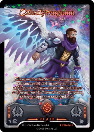Image of ShadyPenguinn (Serialized) (KSA-S4) - Awakened Promos Holo