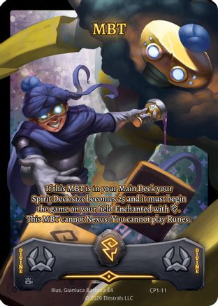 Image of MBT (CP1-11) - Creator Promos Holo