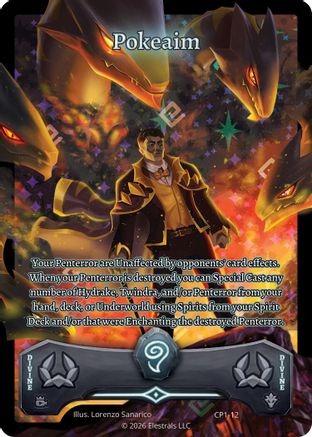 Image of Pokeaim (CP1-12) - Creator Promos Holo