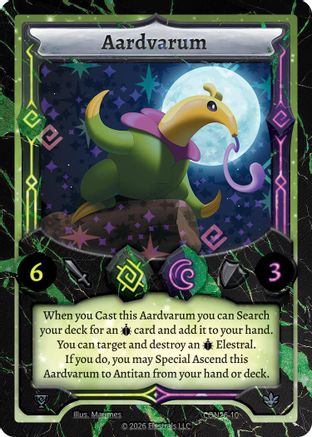 Image of Aardvarum (CON26-10) - Event Pack 2026 Holo