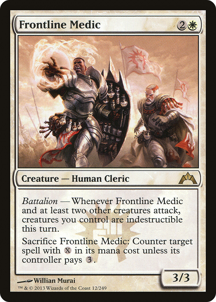 Image of Frontline Medic (GTC-012) - Gatecrash Foil