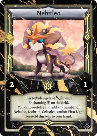 Image of Nebuleo (CON26-27) - Event Pack 2026 Holo