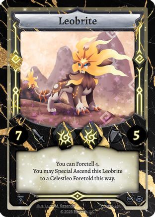 Image of Leobrite (CON26-28) - Event Pack 2026 Holo