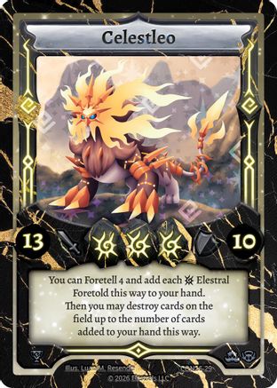 Image of Celestleo (CON26-29) - Event Pack 2026 Holo