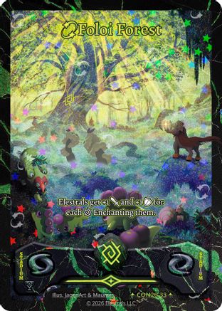 Image of Foloi Forest (CON26-33) - Event Pack 2026 Holo