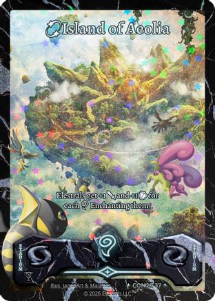 Image of Island of Aeolia (CON26-37) - Event Pack 2026 Holo