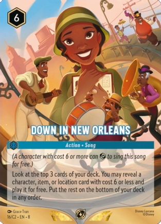 Image of Down in New Orleans (16) - Disney Lorcana Promo Cards